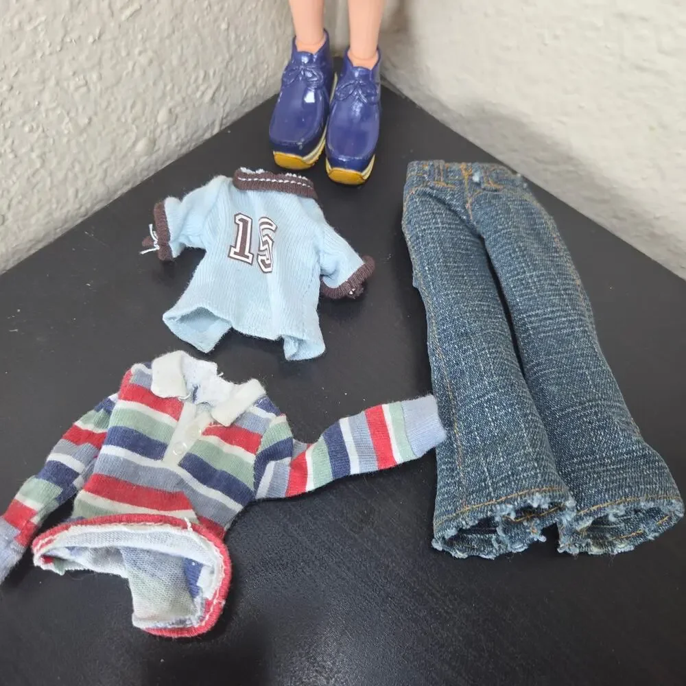 Vintage 2003 Bratz Boyz Koby 2nd Edition Doll with Original Clothes